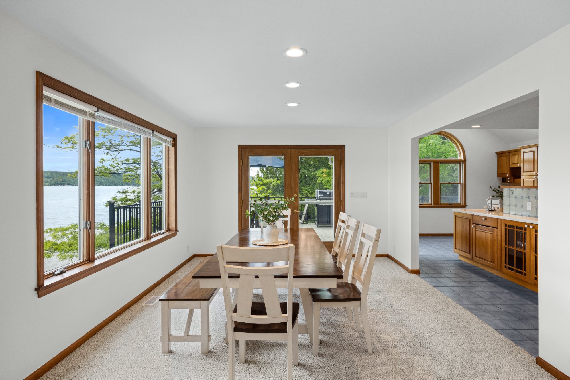 11896 W Lake Rd — Lake Bedroom