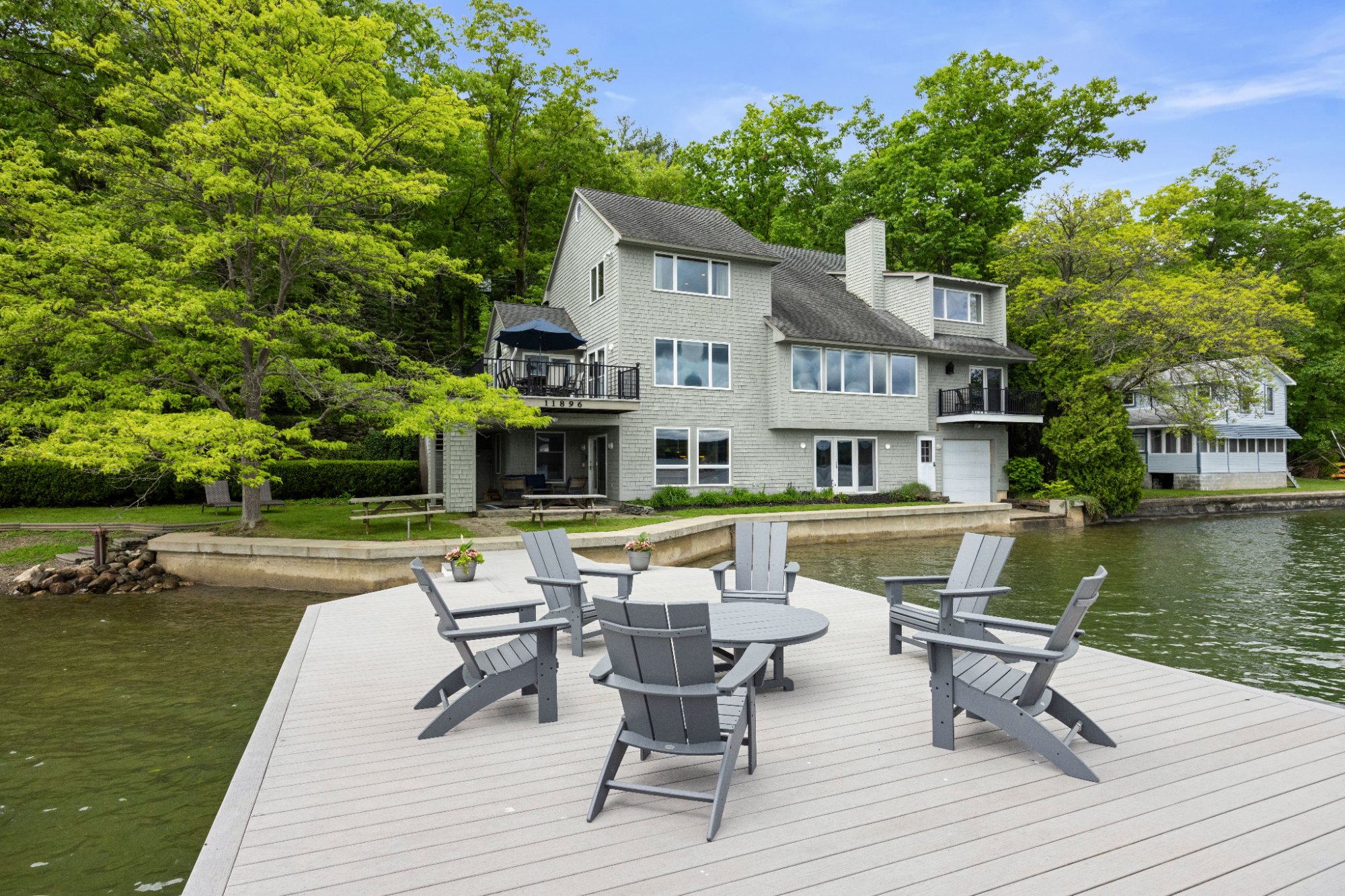 11896 W Lake Rd — Dock